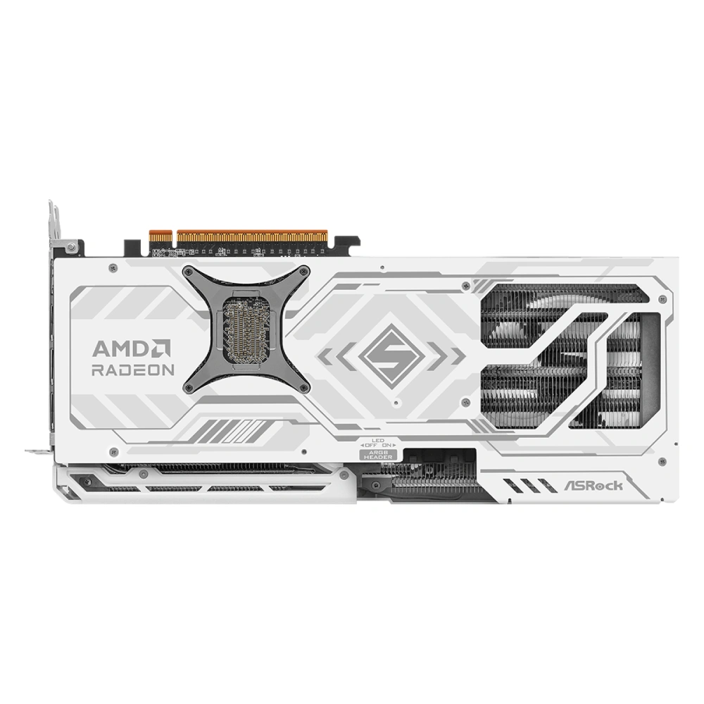 ASRock Graphic Card RX 9070 16GB DDR6 XT Steel Legend Triple Fan view 5